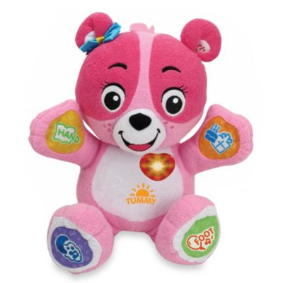 vtech pink teddy bear