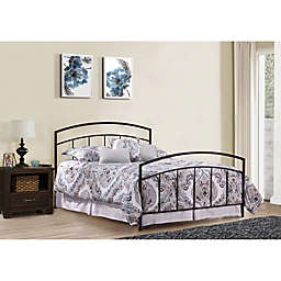 Hillsdale Furniture Julien Queen Bed with Nightstand in Black/Espresso