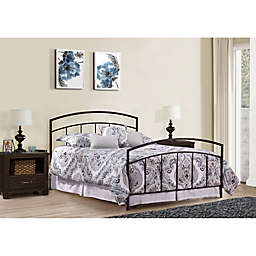 Hillsdale Furniture Julien Full Bed with Two Nightstands in Black/Espresso