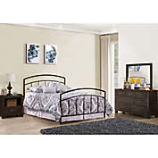Hillsdale Furniture Julien 4-Piece Queen Bedroom Set in Black/Espresso
