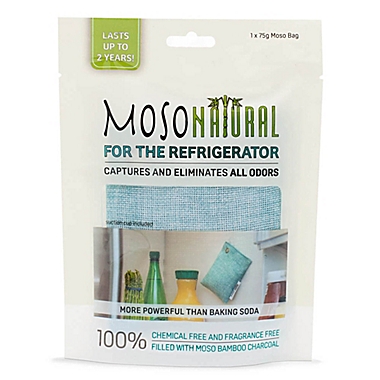 Moso Natural Refrigerator Air Purifying Bag in Blue. View a larger version of this product image.