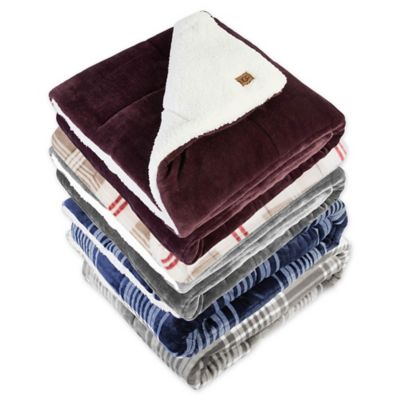 UGG® Avalon Reversible Throw Blanket | Bed Bath & Beyond