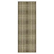 Bee &amp; Willow&trade; Plaid 1&#39;8 x 4&#39;6 Runner in Tan/Cream