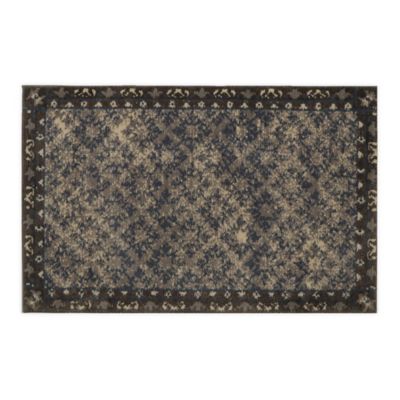 Bacova Cashlon Birmingham Accent Rug in Blue