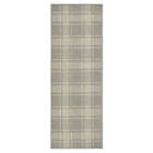 Alternate image 0 for Bee &amp; Willow&trade; Plaid 1&#39;8 x 4&#39;6 Runner in Grey/Cream
