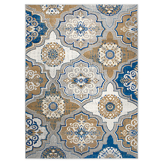 Alternate image 1 for Home Dynamix Tremont Willow 9'2 x 12'5 Area Rug in Taupe/Blue