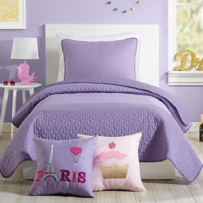 purple quilt