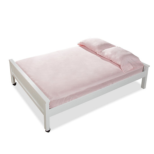 Alternate image 1 for Hillsdale Kids and Teen Highlands Twin/Full Lower Bed with Rolling Casters in White