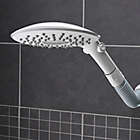 Alternate image 2 for Waterpik&reg; RainFall 2-Spray Showerhead in White