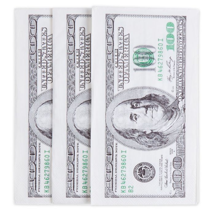dollar bill towel