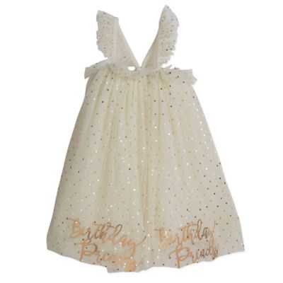 mud pie birthday princess dress