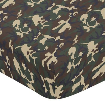 camo crib sheets