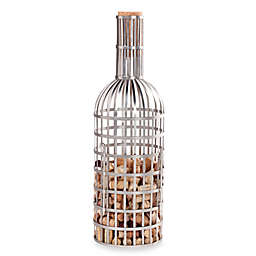 Oenophilia Metal Bottle Cork Collector with Giant Stopper