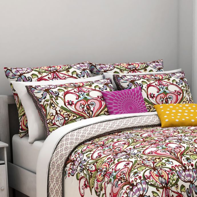 Mosaic Damask Duvet Cover Bed Bath and Beyond Canada