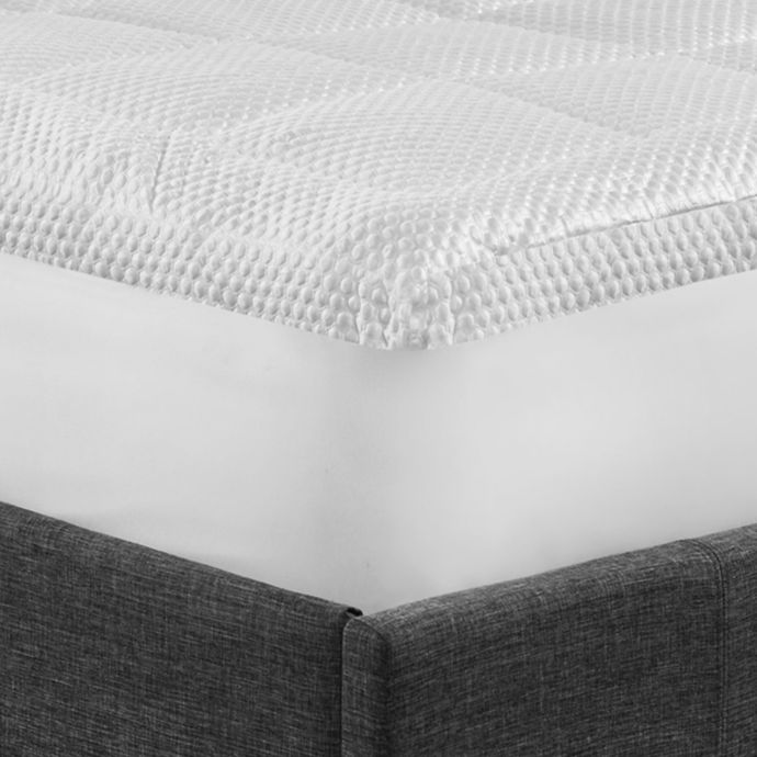 Arctic Chill Gel Cooling Mattress Topper In White Bed Bath Beyond