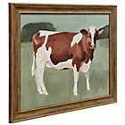 Alternate image 1 for Bee &amp; Willow&trade; Cow in Pasture 24.23-Inch x 28.23-Inch Framed Wall Art