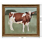 Alternate image 2 for Bee &amp; Willow&trade; Cow in Pasture 24.23-Inch x 28.23-Inch Framed Wall Art
