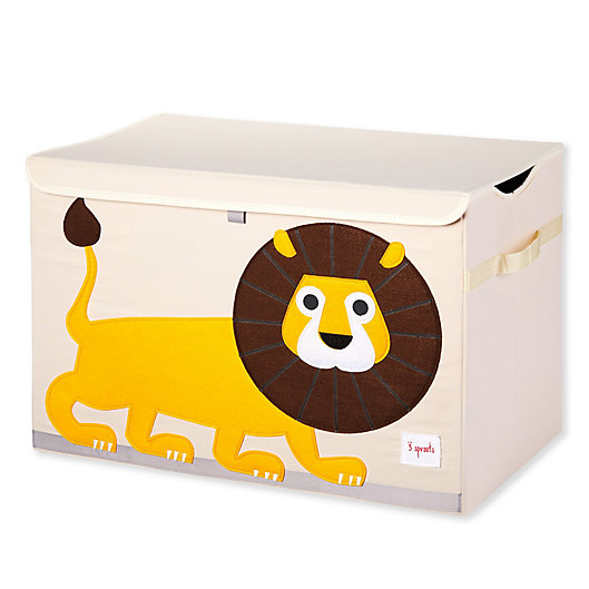 Alternate image 1 for 3 Sprouts Lion Toy Chest