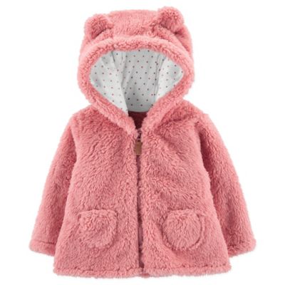 pink sherpa hoodie