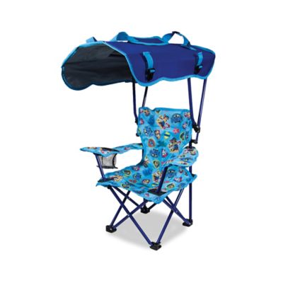 folding chair with canopy