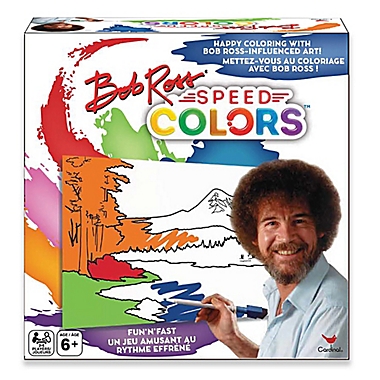 Spin Master&trade; Bob Ross Speed Colors Game. View a larger version of this product image.