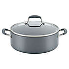 Alternate image 0 for Anolon&reg; Advanced&trade; Home Nonstick Hard-Anodized 7.5 qt. Covered Wide Stock Pot