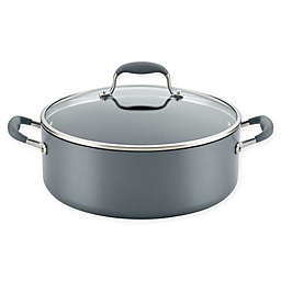 Anolon® Advanced™ Home Nonstick Hard-Anodized 7.5 qt. Covered Wide Stock Pot