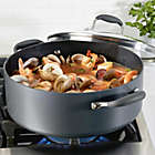 Alternate image 2 for Anolon&reg; Advanced&trade; Home Nonstick Hard-Anodized 7.5 qt. Covered Wide Stock Pot
