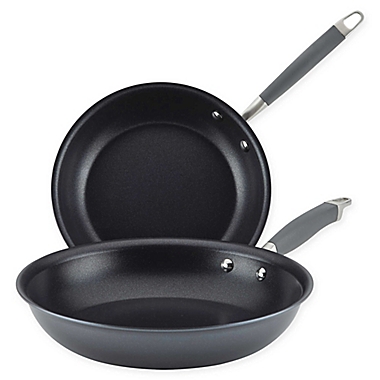 Anolon&reg; Advanced&trade; Home Nonstick 2-Piece Hard-Anodized Aluminum Frying Pan Set. View a larger version of this product image.