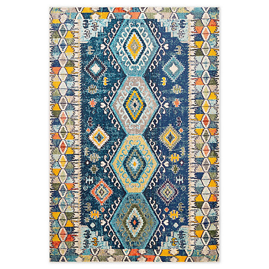 Alternate image 1 for nuLOOM® Fiesta Charm 7'10 x 10'10 Area Rug in Blue
