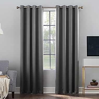 Sun Zero&reg; Oslo Theater Grade Grommet 100% Blackout Window Curtain Panel (Single). View a larger version of this product image.