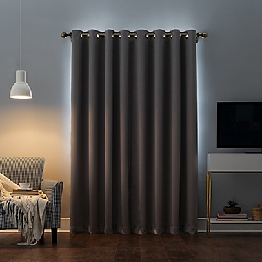 Sun Zero&reg; Oslo Theater Grade Grommet 100% Blackout Window Curtain Panel (Single). View a larger version of this product image.