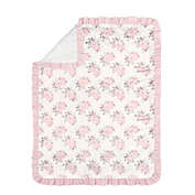 The Peanutshell&trade; Grace Floral  Blanket in Pink