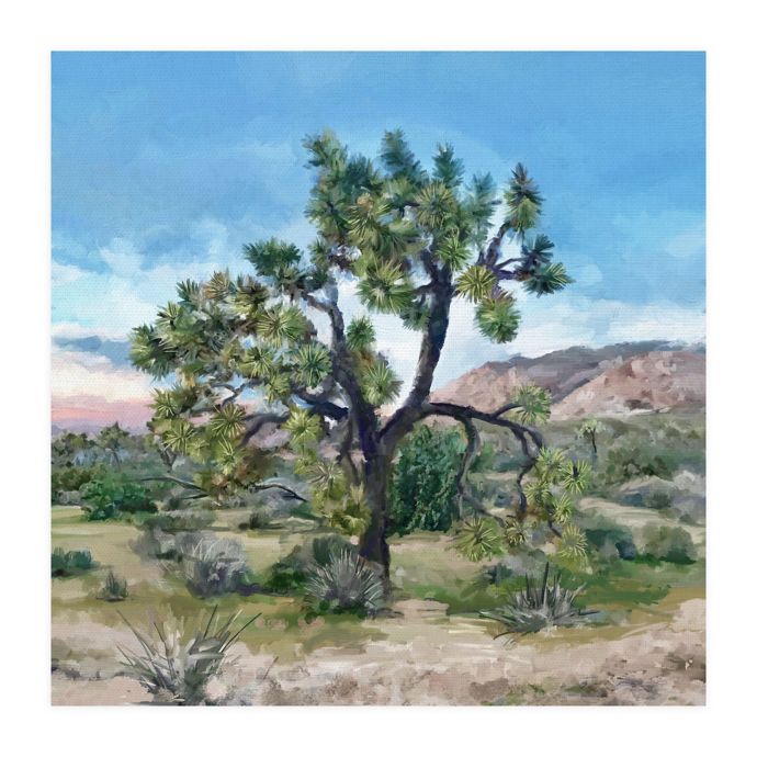 Masterpiece Art Gallery Joshua Tree Light Canvas Wall Art Bed Bath Beyond