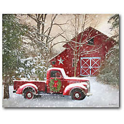 Courtside Market™ Barn With Truck Canvas Wall Art