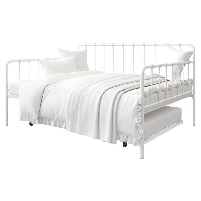 Everyroom Arya Metal Daybed With Twin Trundle Bed Bath Beyond