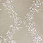 Alternate image 5 for Sun Zero&reg; Floral Embroidery 84-Inch Total Blackout Curtain Panel in Ecru (Single)