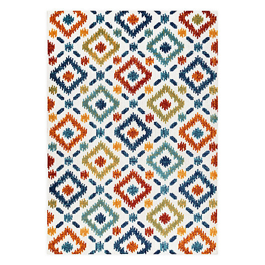 Alternate image 1 for NuLOOM Labyrinth 5' x 8' Indoor/Outdoor Area Rug