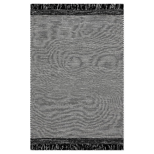 Alternate image 1 for nuLOOM® Pinto 5' x 8' Handcrafted Area Rug in Black