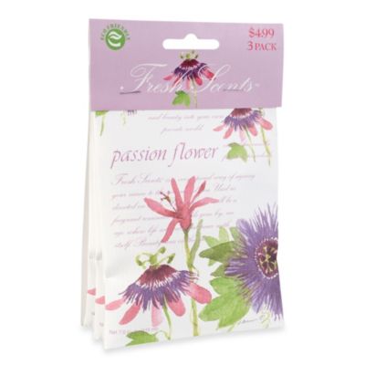 Fresh Scents™ Scent Packets in Passion Flower (Set of 3) | Bed Bath and ...