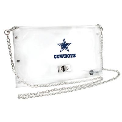 dallas cowboys clear tote bag