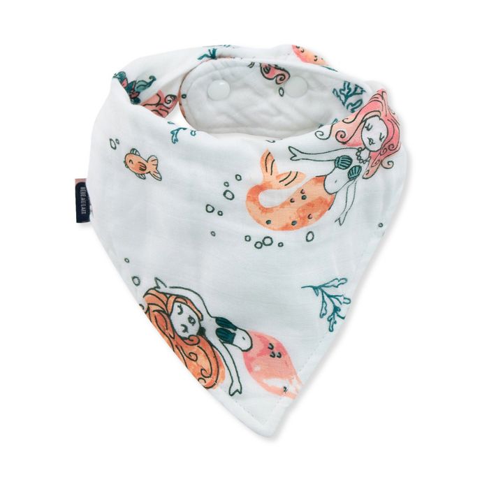 Bebe Au Lait Mermaid Bandana Bib Bed Bath Beyond