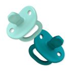 Alternate image 0 for Boon&reg; Size 3-6M 2-Pack Jewl Pacifiers in Blue