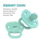 Alternate image 2 for Boon&reg; Size 3-6M 2-Pack Jewl Pacifiers in Blue