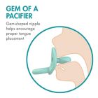 Alternate image 9 for Boon&reg; Size 3-6M 2-Pack Jewl Pacifiers in Blue