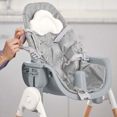 SKIP*HOP&reg; Sit-to-Step Convertible High Chair in Grey/White. View a larger version of this product image.