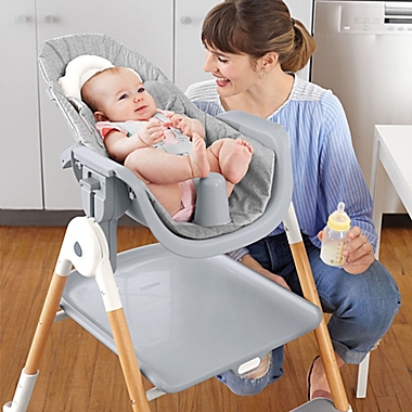 SKIP*HOP&reg; Sit-to-Step Convertible High Chair in Grey/White. View a larger version of this product image.
