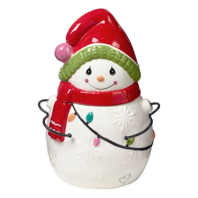 Precious Moments® Snowman Cookie Jar | Bed Bath & Beyond