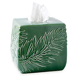 Indoor Garden Boutique Tissue Box Cover in Green