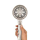 Alternate image 4 for Waterpik&reg; PowerPulse Massage 6-Spray Showerhead in Brushed Nickel